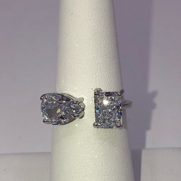 2ct Multi Stone Wrap Ring - Picture 6 of 11